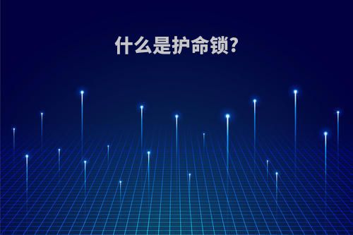 什么是护命锁?